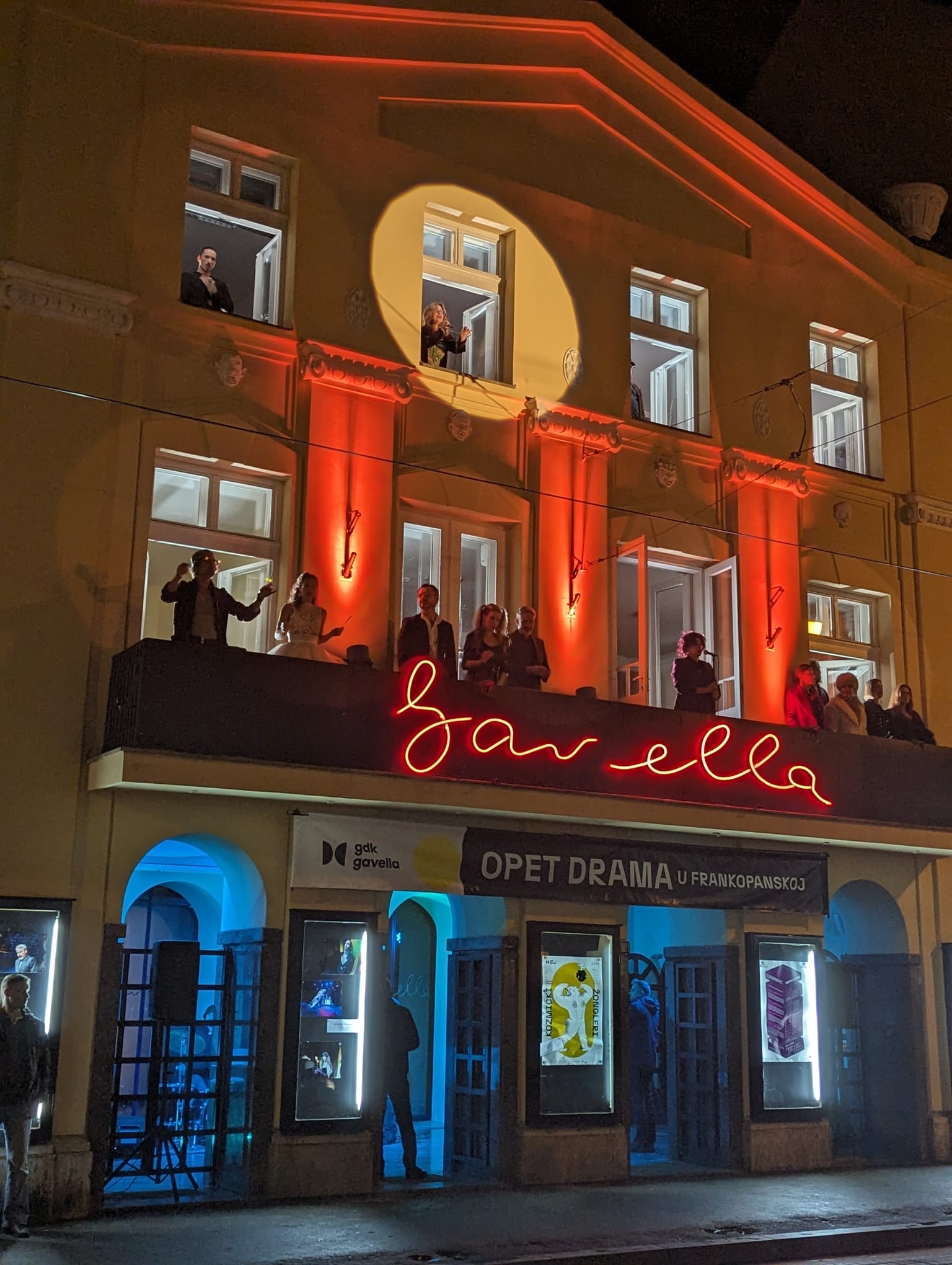 Glazbeno-scensko otvaranje kazališta "Gavella"